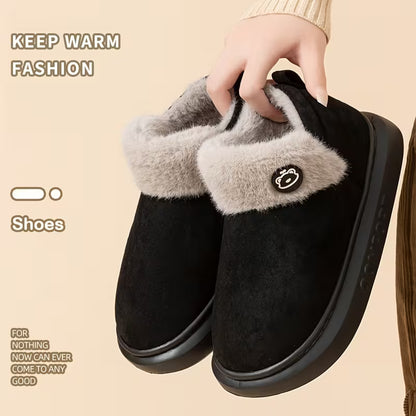 Women’s Winter Fleece Snow Slippers