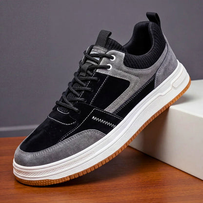 Men's Panel Lace-Up Sneakers