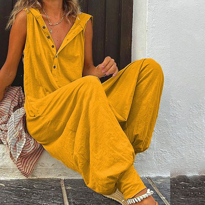 Women's Sleeveless Jumpsuit