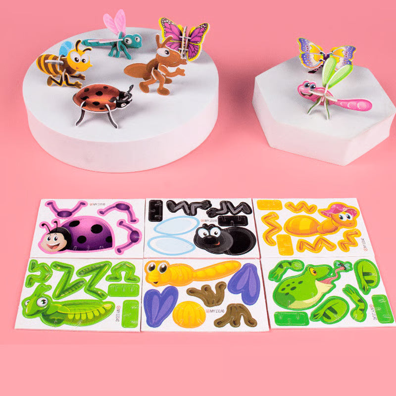 3D Animal Paper Puzzle Craft Set
