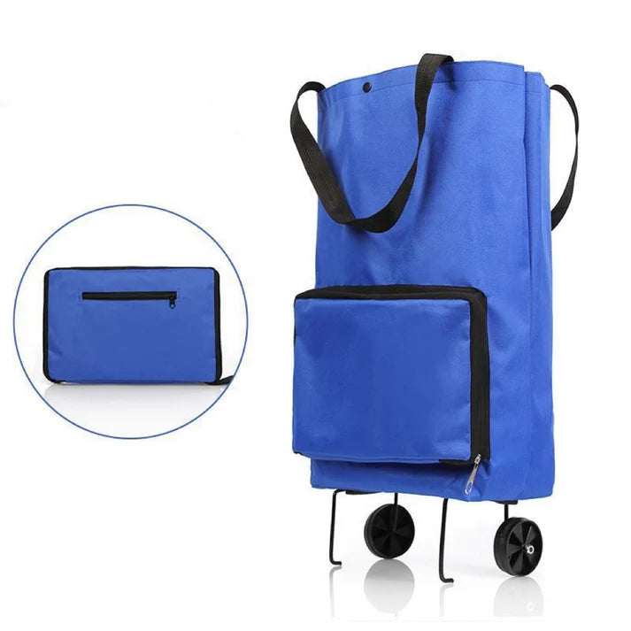 Convertible Expandable Shopping Tote with Wheels