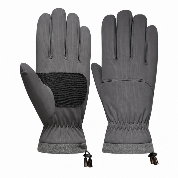 Touchscreen Gloves with Fleece-Lined Cuffs