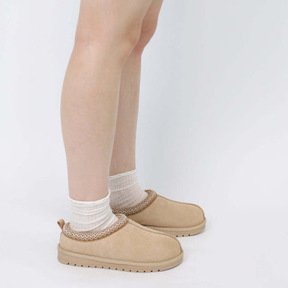 Women's Decorative Trim Slip-On Slippers