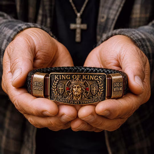 Inspirational Engraved Faith Wristband