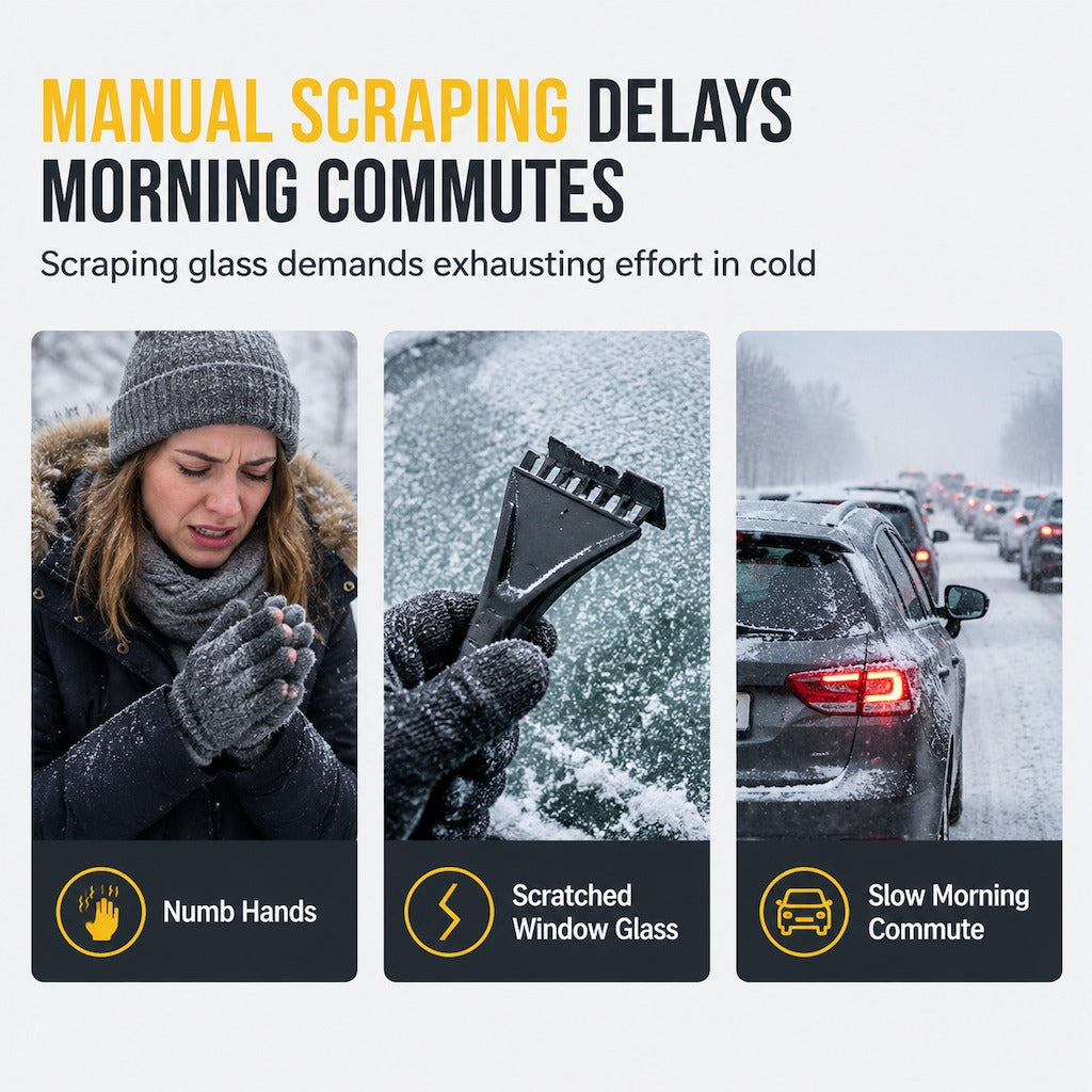 Electric Windshield Ice Scraper
