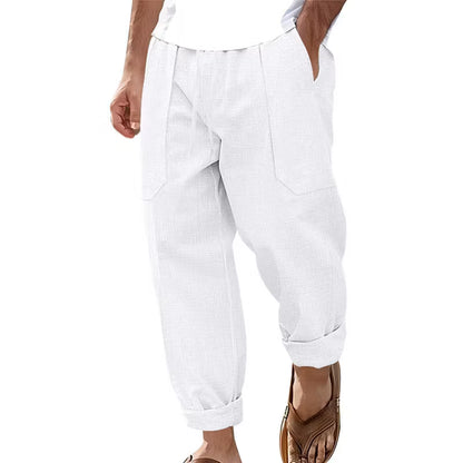Men's Relaxed Drawstring Casual Pants