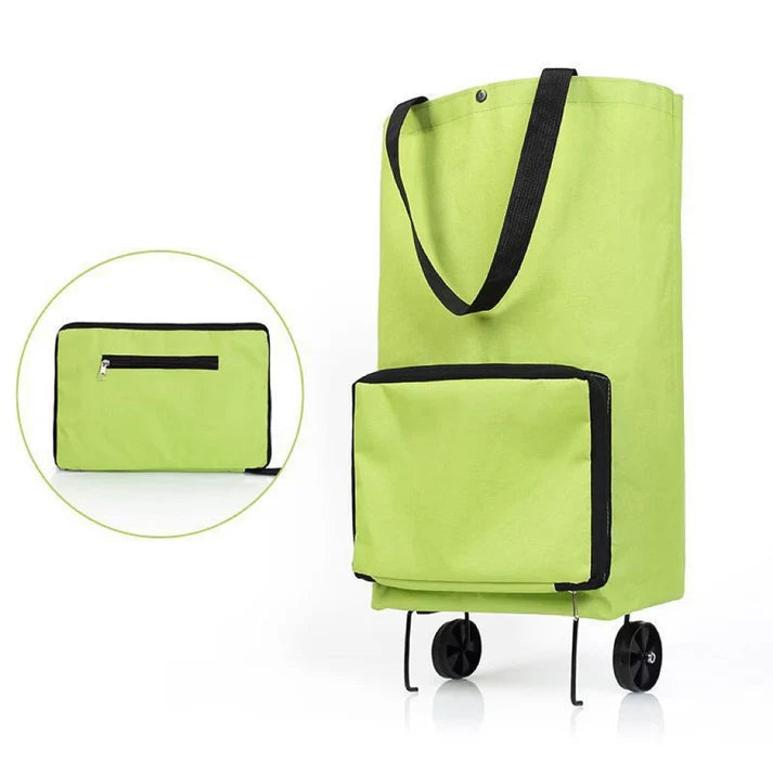 Convertible Expandable Shopping Tote with Wheels