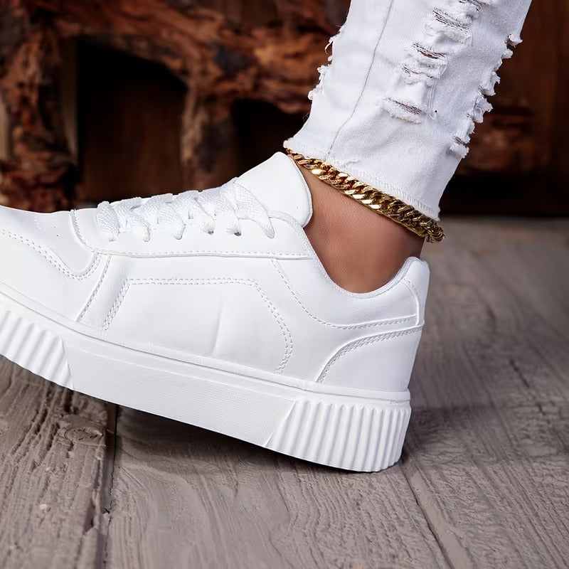 Unisex Low-Top Lace-Up Sneakers