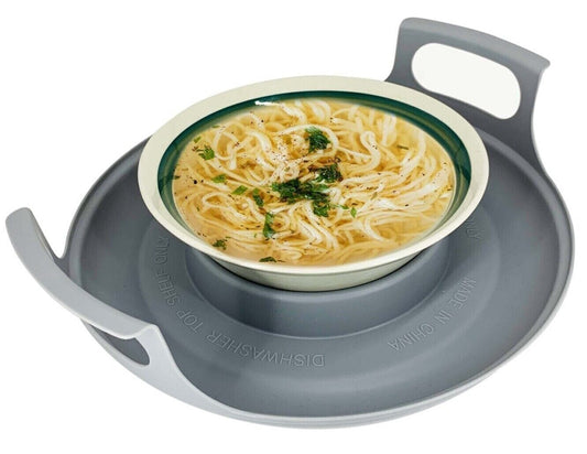 Microwave Anti-Scald Tray with Cool-Grip Handles