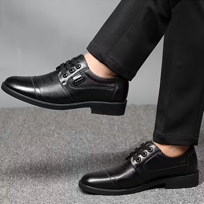 Men’s Business Casual Lace-Up Shoes