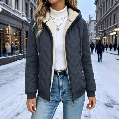 Women's Hooded Quilted Jacket