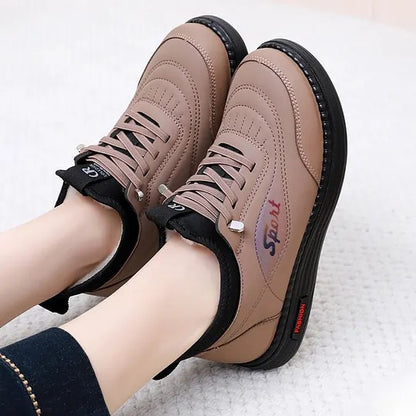 Women's Lace-Up Casual Shoes with Chunky Soles