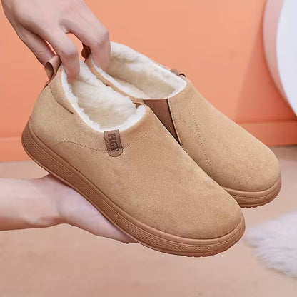 Men’s Warm Fleece-Lined Indoor/Outdoor Slippers