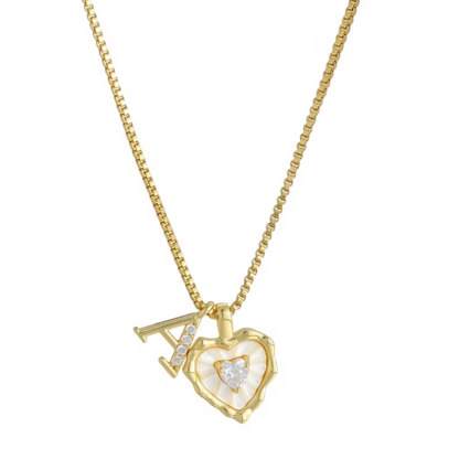 Women’s Heart-Shaped Pendant Necklace