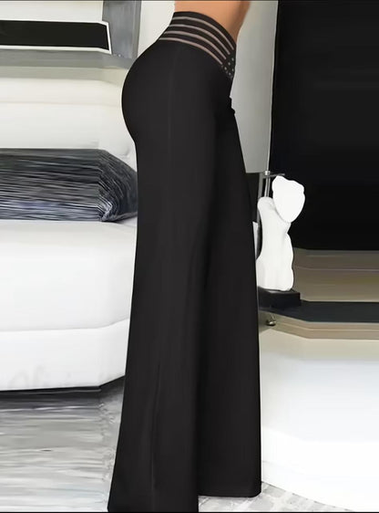 Women’s High-Waist Straight-Leg Pants
