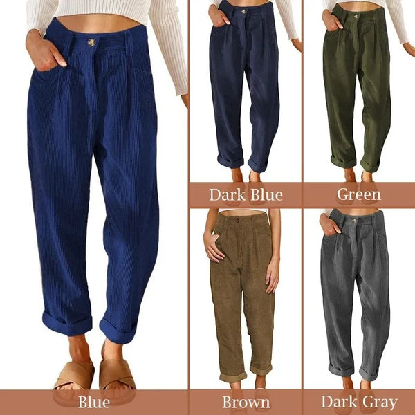 Women's Textured Straight-Leg Pants