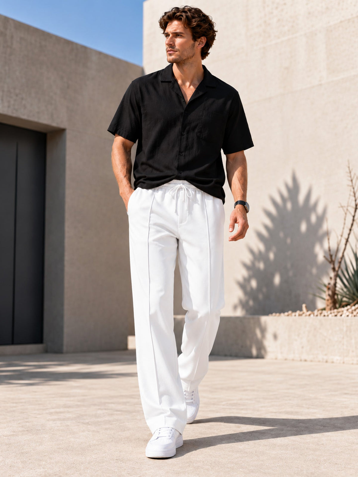 Men's Casual Drawstring Pants
