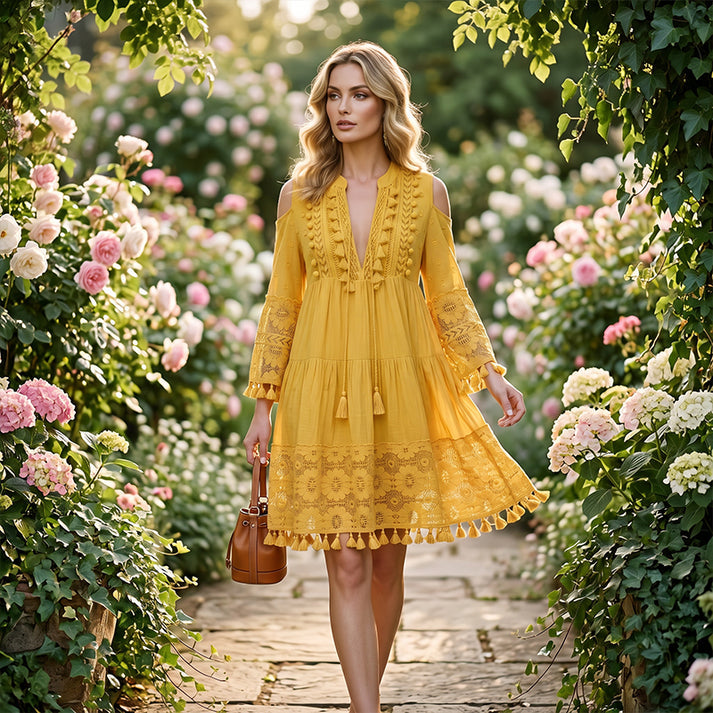 Women's Embroidered Dress