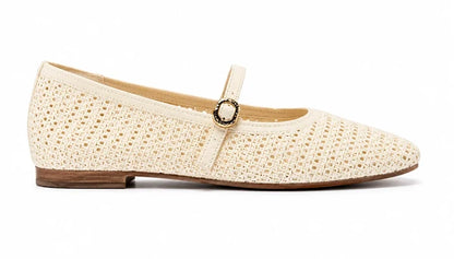 Women’s Knitted Strap Flat Shoes