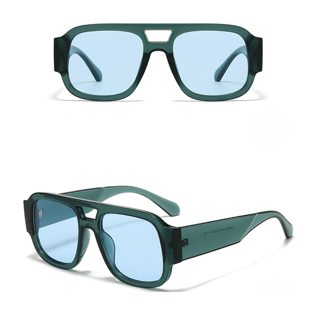 Unisex Oversized Square Frame Sunglasses