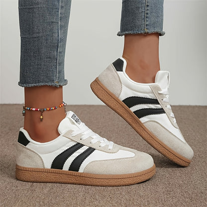 Women’s Retro Comfort Lace-Up Sneakers