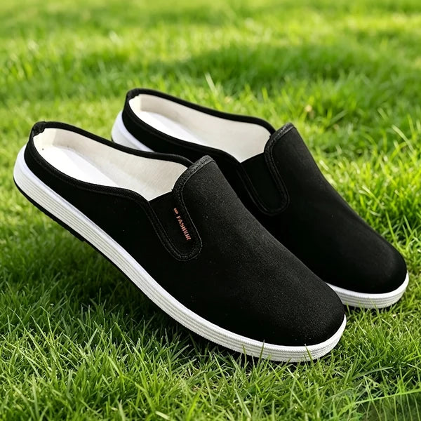 Men’s Wide-Toe Casual Mule Slides