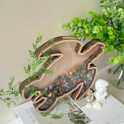 Ocean-Themed Shell Display Frame