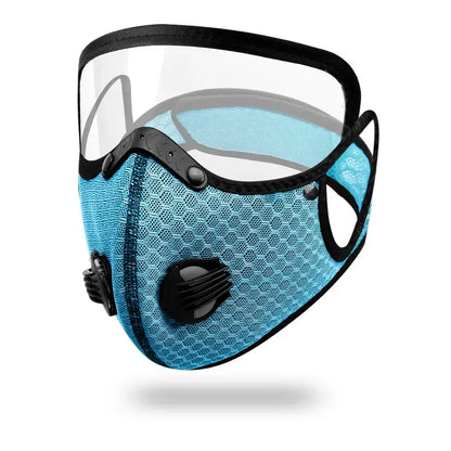Unisex Reusable Dual-Valve Filter Face Mask