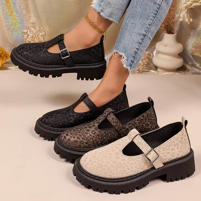 Women's Platform Mary Jane Shoes