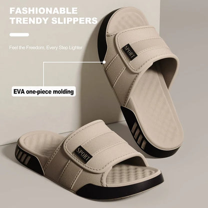 Men’s Sculpted Platform Slide Sandals