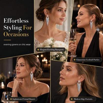 Women's Statement Drop Earrings