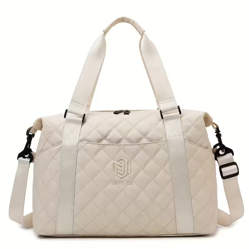 Quilted Travel Duffel Bag