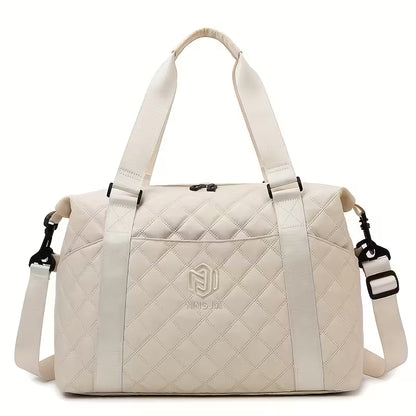 Quilted Travel Duffel Bag