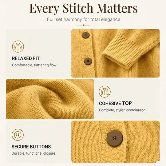 Women's Button-Front Shawl-Collar Cardigan