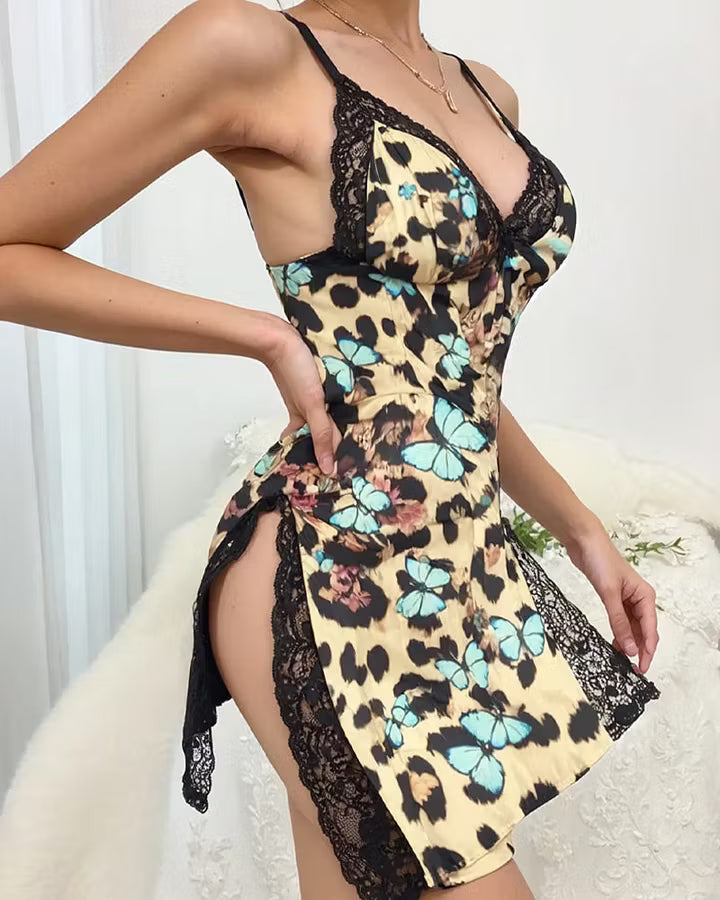 Women's Lace-Trim Camisole Nightgown