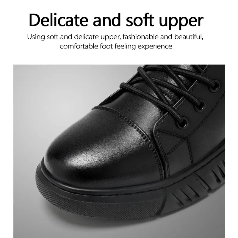 Men’s Fleece-Lined Comfort Chukka Boots