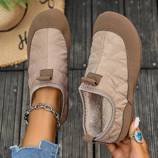 Women's Quilted Slip-On Flats