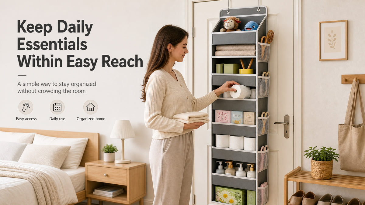 5-Tier Hanging Door Organizer