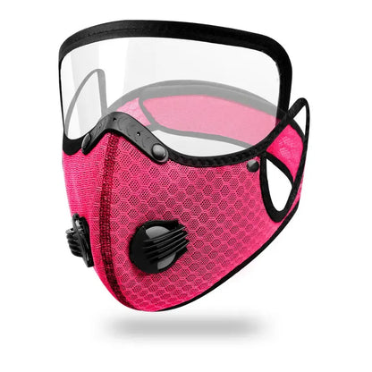 Unisex Reusable Dual-Valve Filter Face Mask