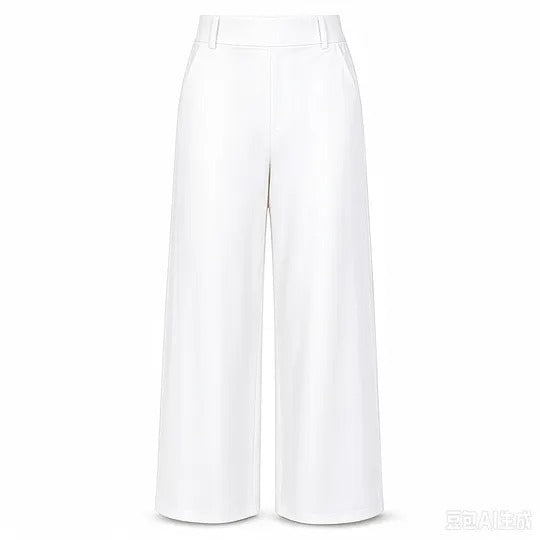 Women's High-Waist Wide-Leg Tailored Pants
