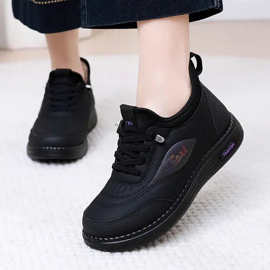 Women's Lace-Up Casual Shoes with Chunky Soles