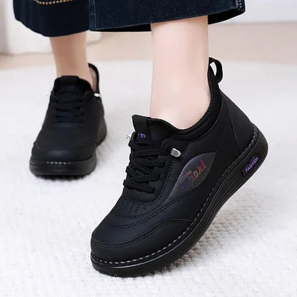 Women's Lace-Up Casual Shoes with Chunky Soles