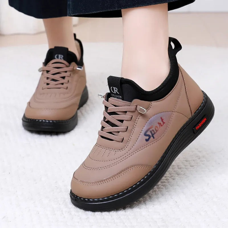 Women's Lace-Up Casual Shoes with Chunky Soles