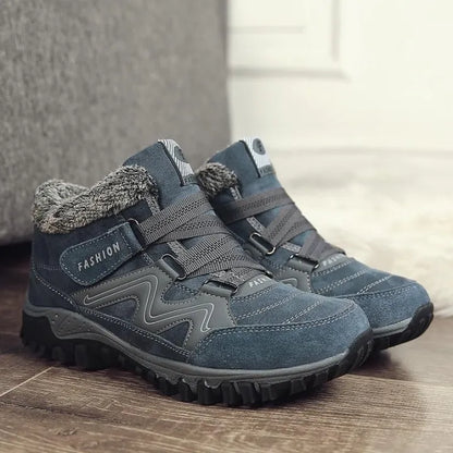 Men's High-Top Lace-Up Boots