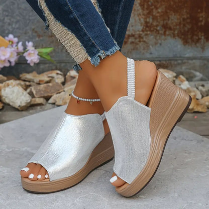 Women's Open-Toe Wedge Sandals