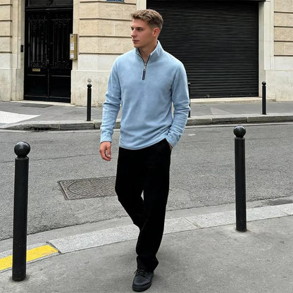 Men's Quarter-Zip Fleece Pullover