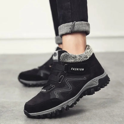 Men's High-Top Lace-Up Boots