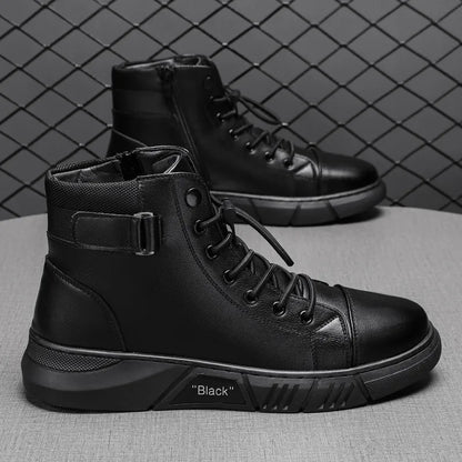 Men’s Fleece-Lined Comfort Chukka Boots