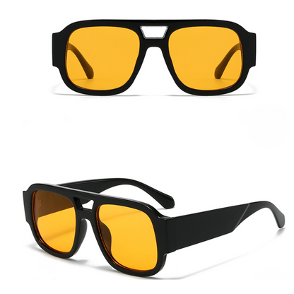 Unisex Oversized Square Frame Sunglasses