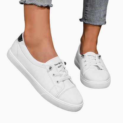 Women’s Lightweight Comfortable Everyday White Sneakers